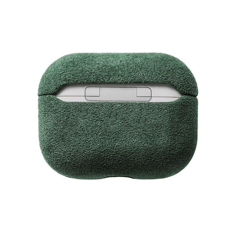 Case AirPods Alcantara - Verde Meia Noite