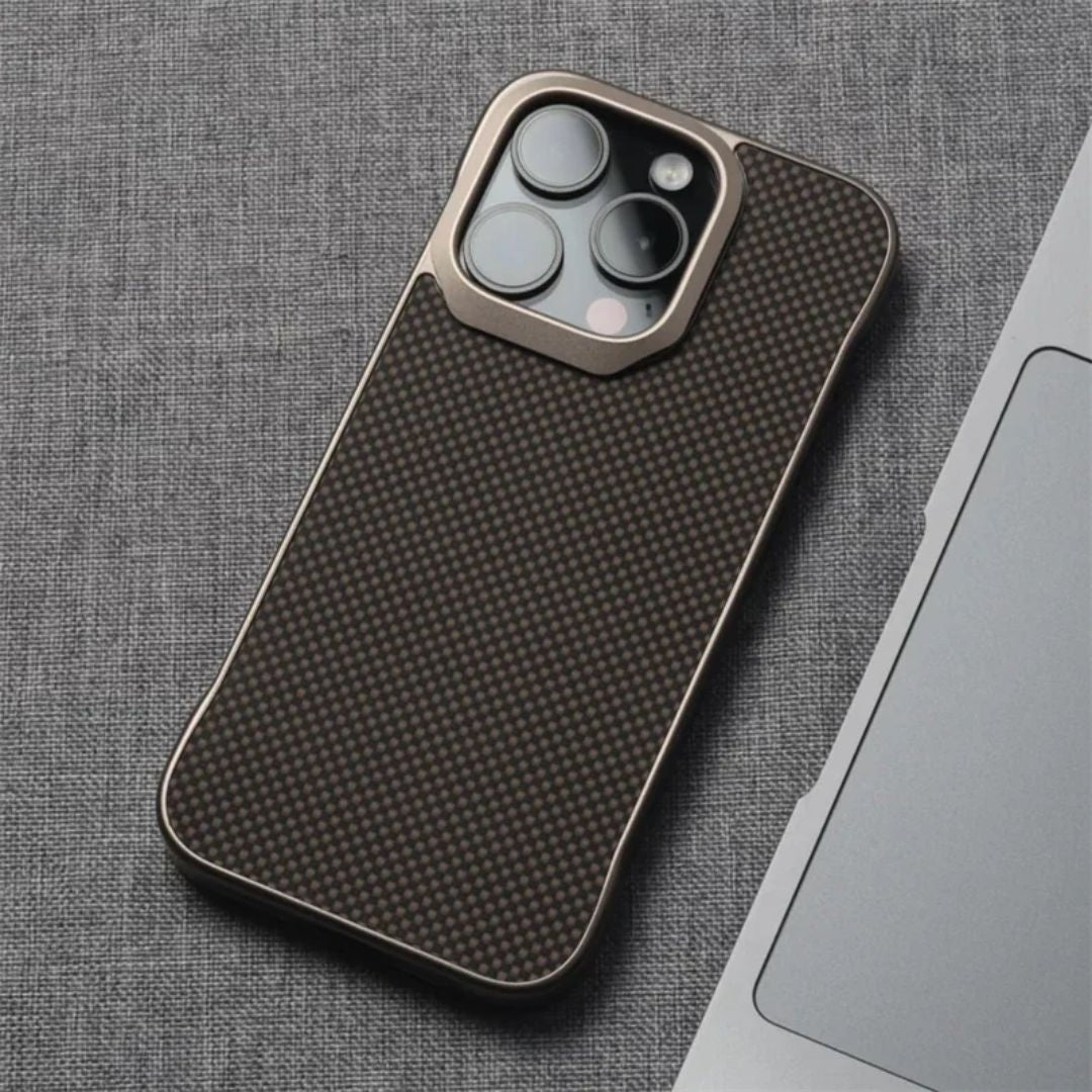 Case Iphone Sem Bordas Carbon