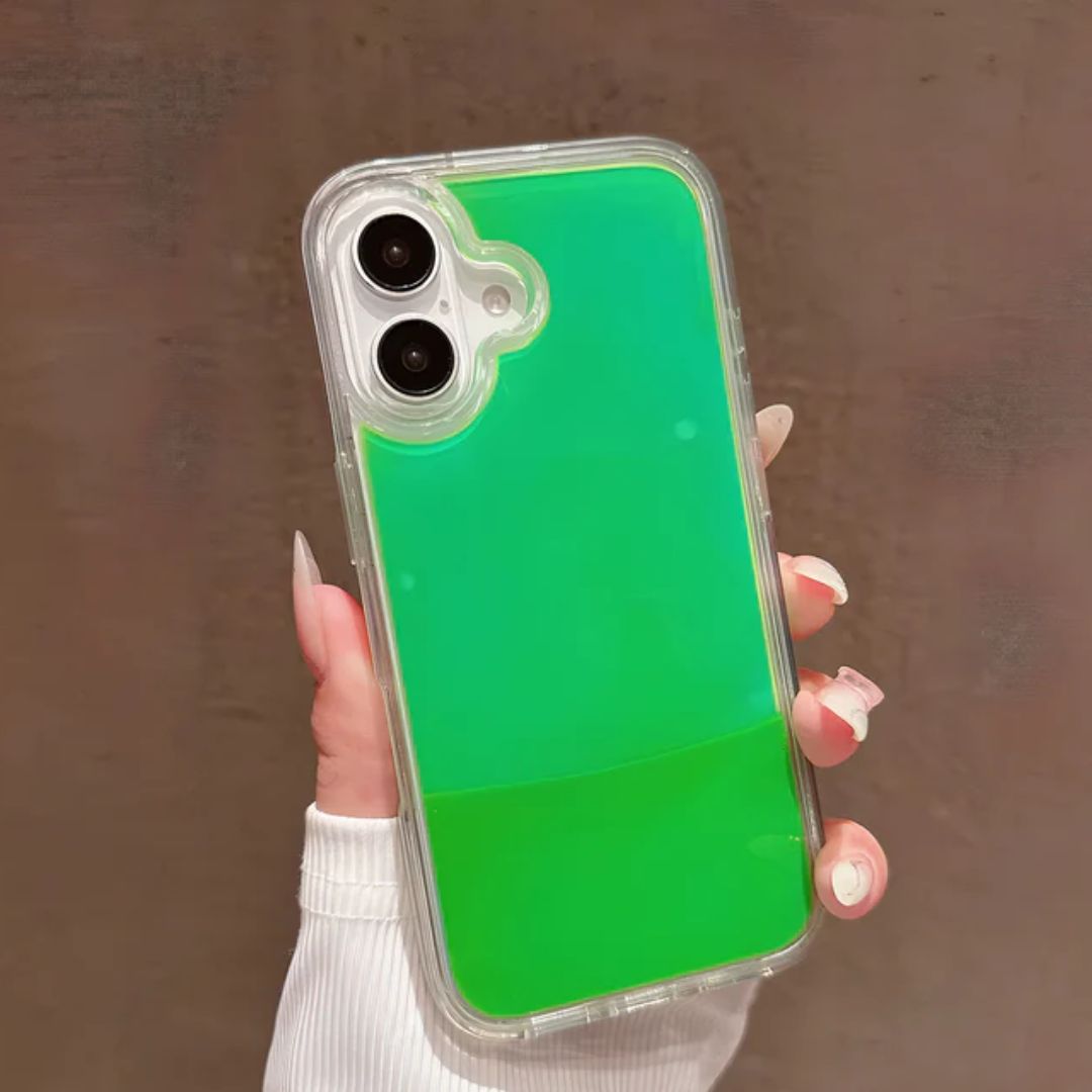 Case iPhone Areia Neon