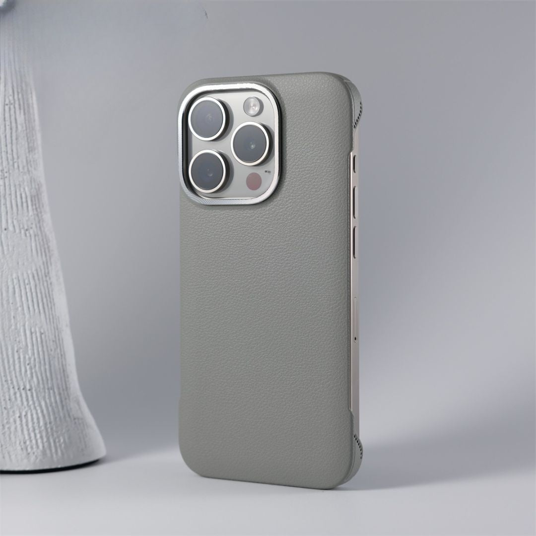 Case iPhone Couro sem Bordas