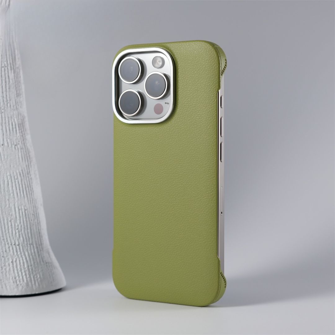 Case iPhone Couro sem Bordas