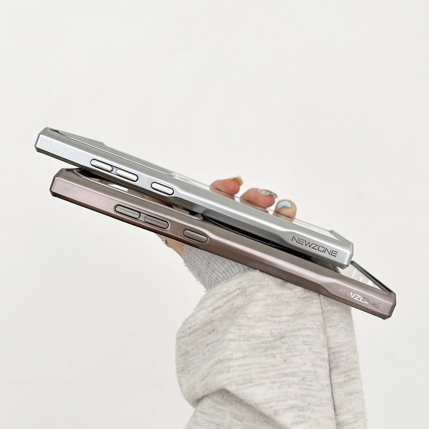 Capa Magnética Transparente Premium para Samsung Galaxy S24 S25 Ultra Proteção Total