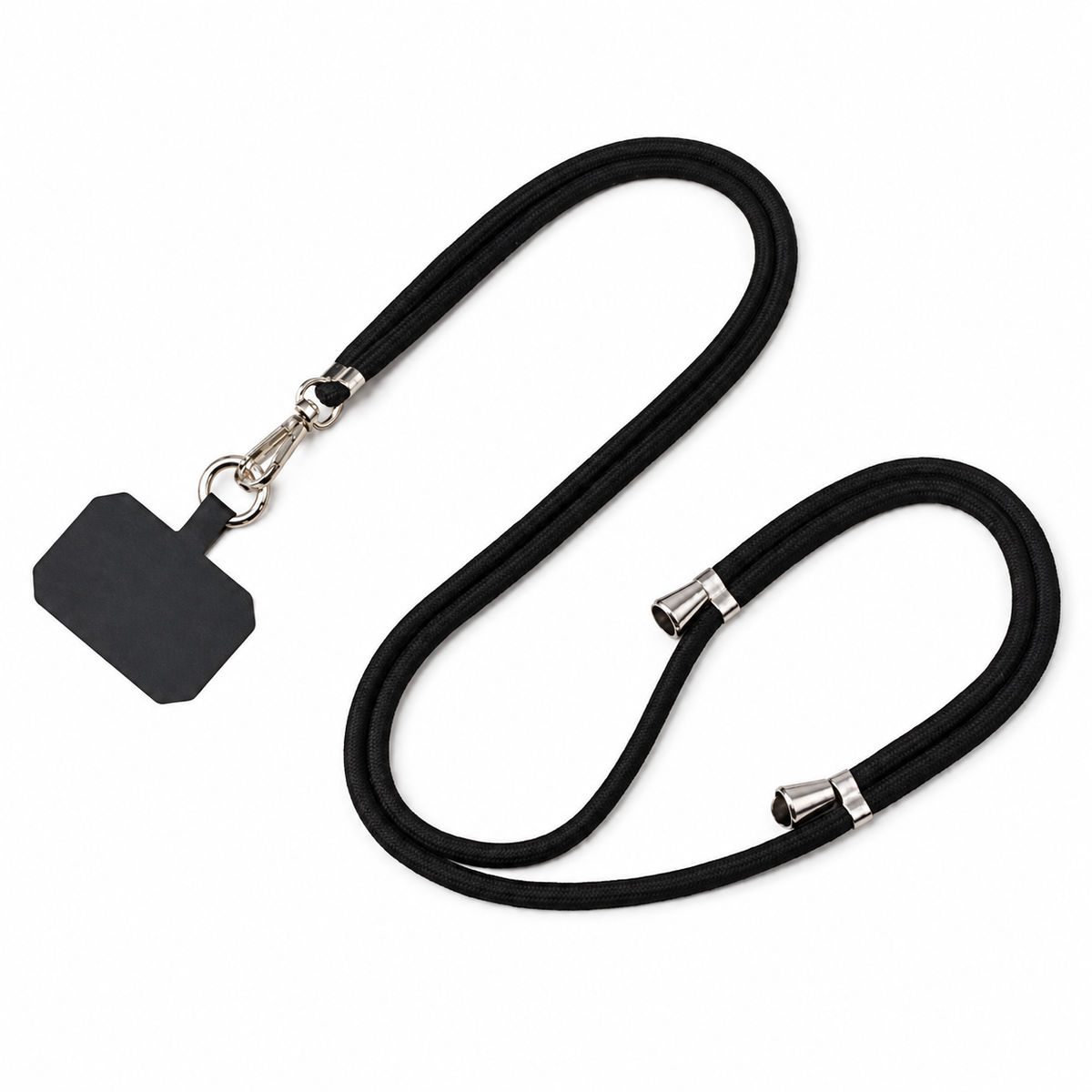 Alça crossbody para celular preta