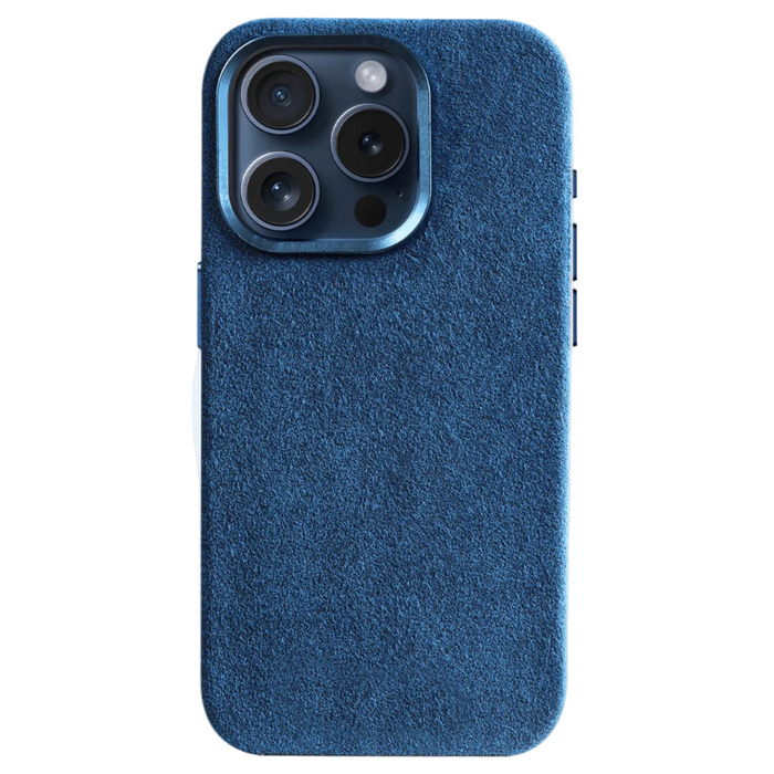 iPhone Case Alcantara - Azul Oceano