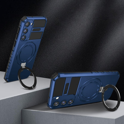 Capa de Proteção Magnética Dobrável para Samsung: Suporte e Carregamento Sem Fio