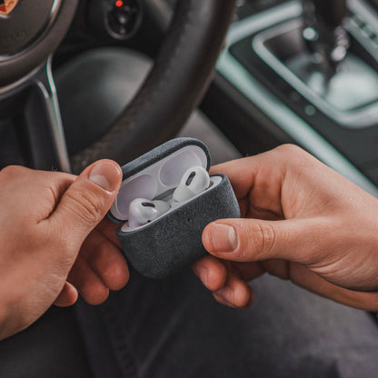 Case AirPods Alcantara - Cinza Espacial