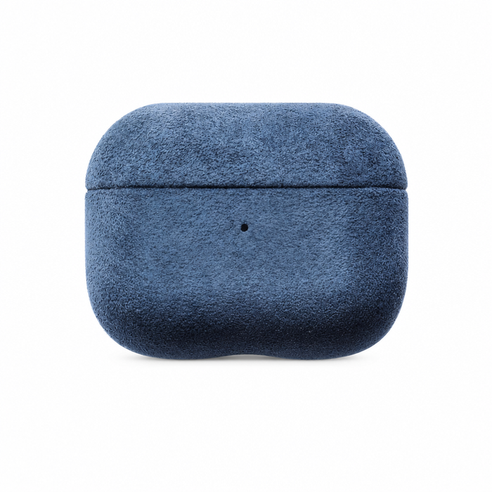 Case AirPods Alcantara - Azul Oceano