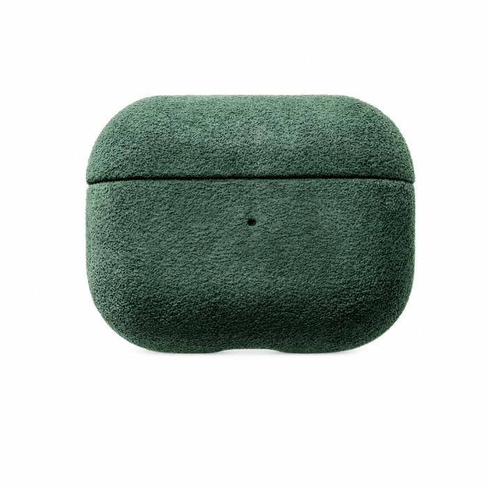 Case AirPods Alcantara - Verde Meia Noite