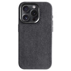 Case iPhone Alcantara - Cinza Espacial