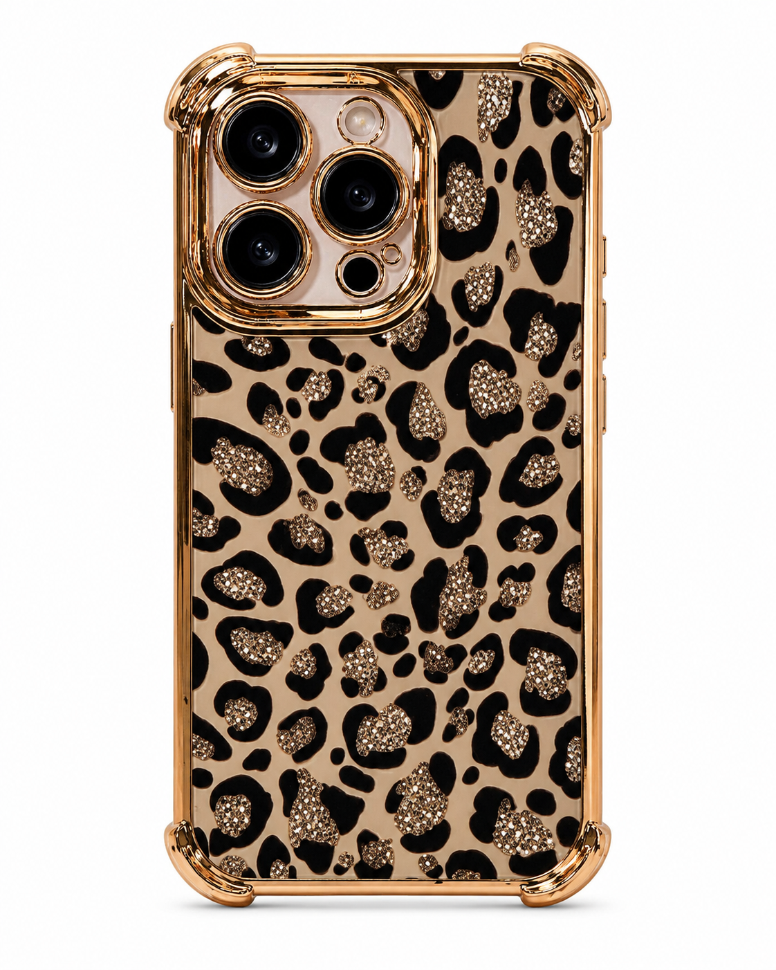 Case Estampa Leopardo Brilhante