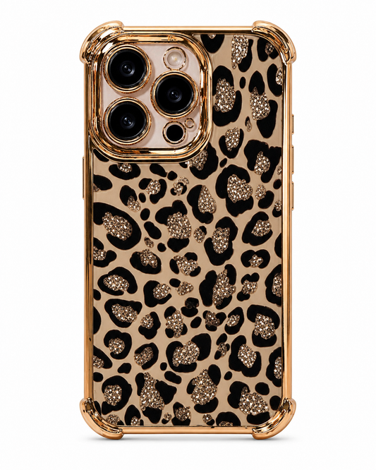 Case Estampa Leopardo Brilhante
