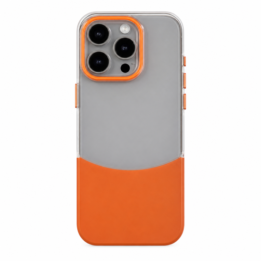 Case Iphone Transparente Dupla
