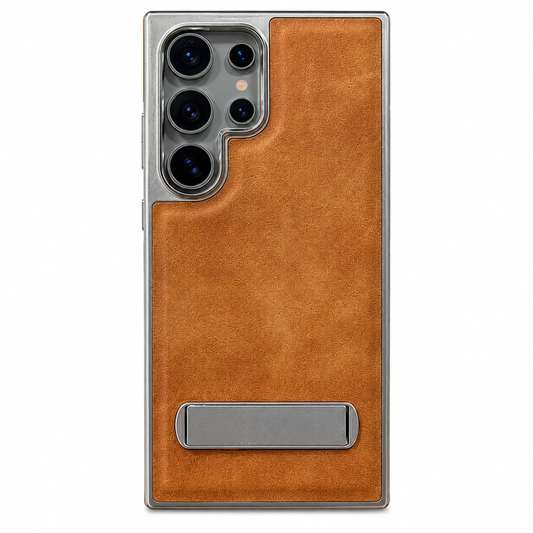 Case Samsung Couro Premium Suporte Invisível
