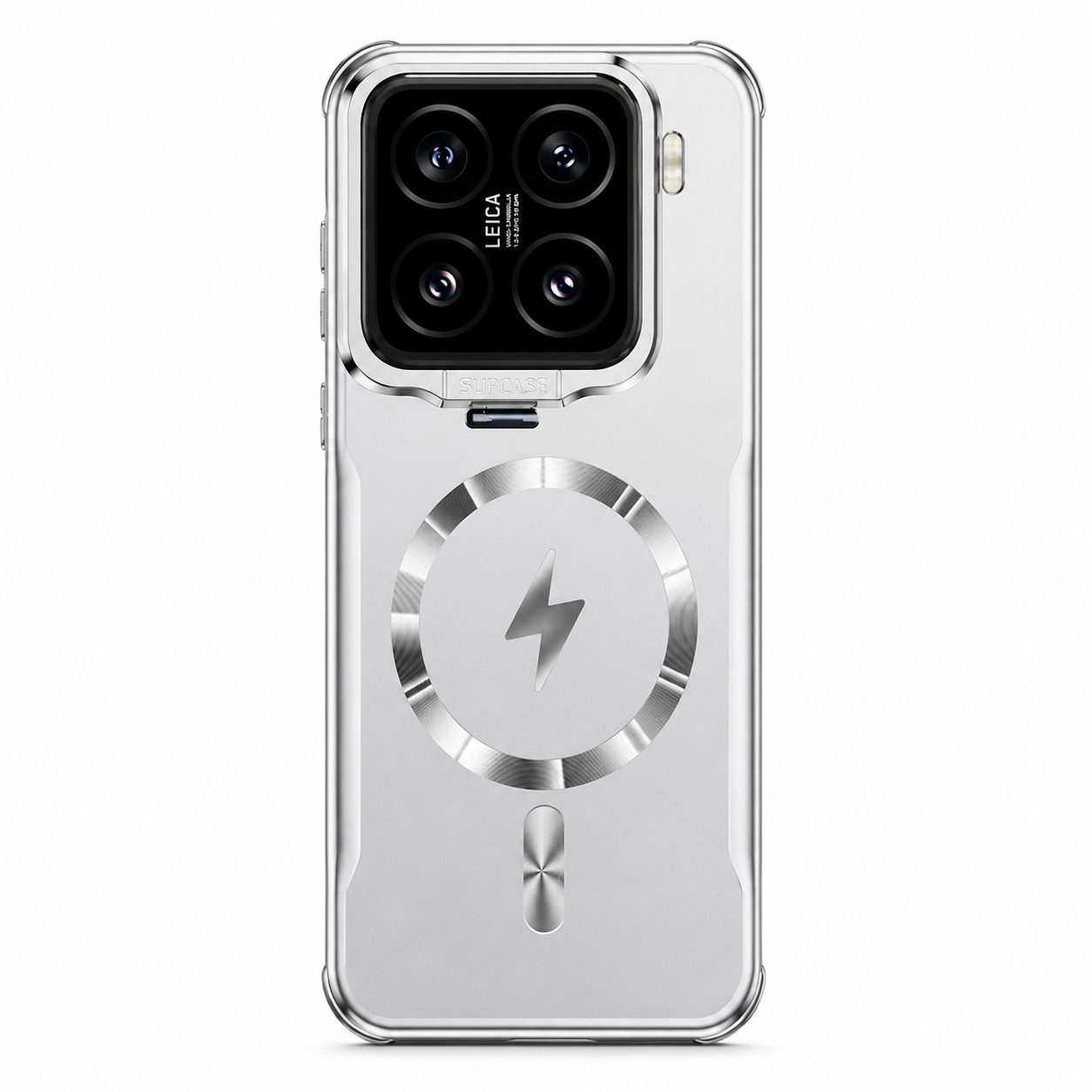Case Xiaomi Frosted MagSafe com Suporte de Lente