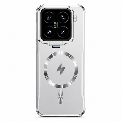 Case Xiaomi Frosted MagSafe com Suporte de Lente