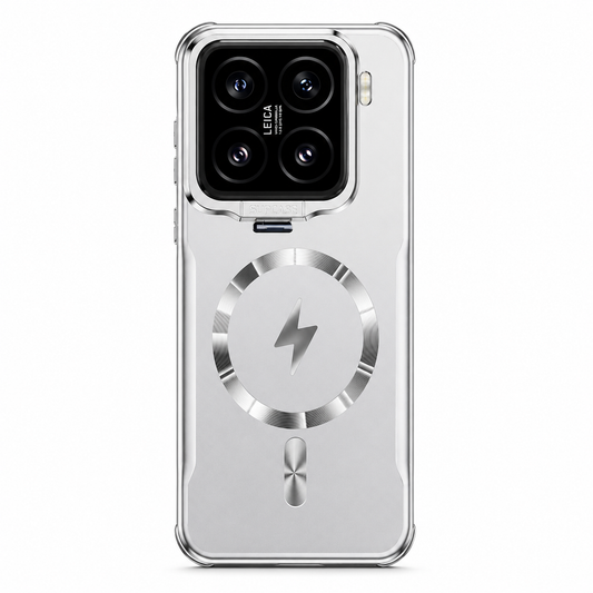 Case Xiaomi Frosted MagSafe com Suporte de Lente
