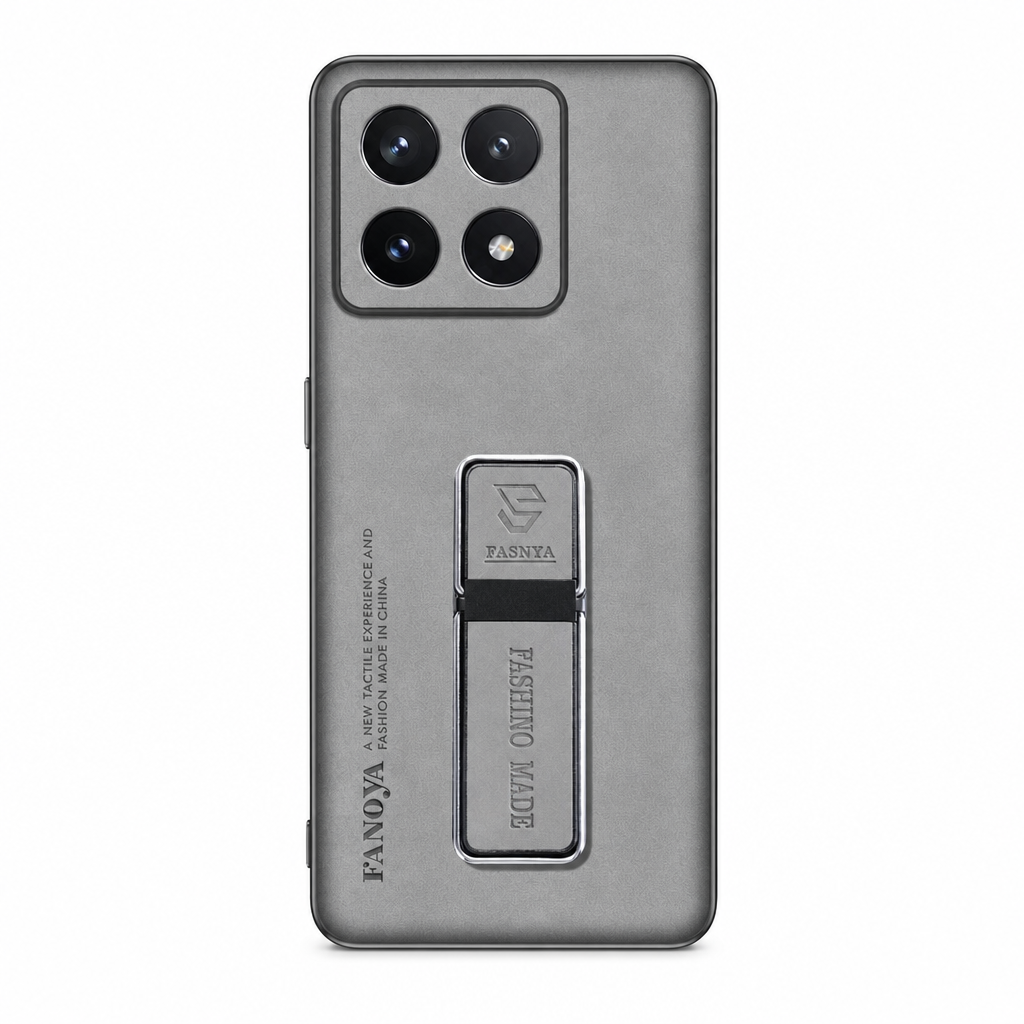 Case Xiaomi de Couro Luxuosa com Suporte Integrado