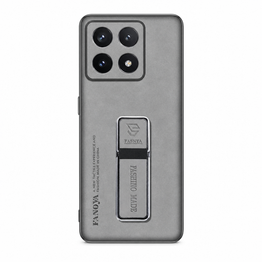 Case Xiaomi de Couro Luxuosa com Suporte Integrado