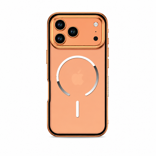Case iPhone 17 Magnética com Armadura Metálica e Super Proteção