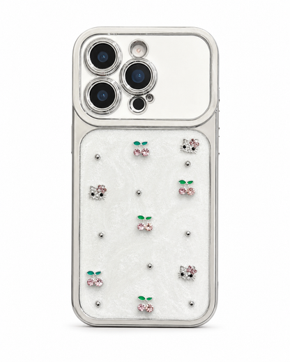 Case iPhone Kitty com Cerejas