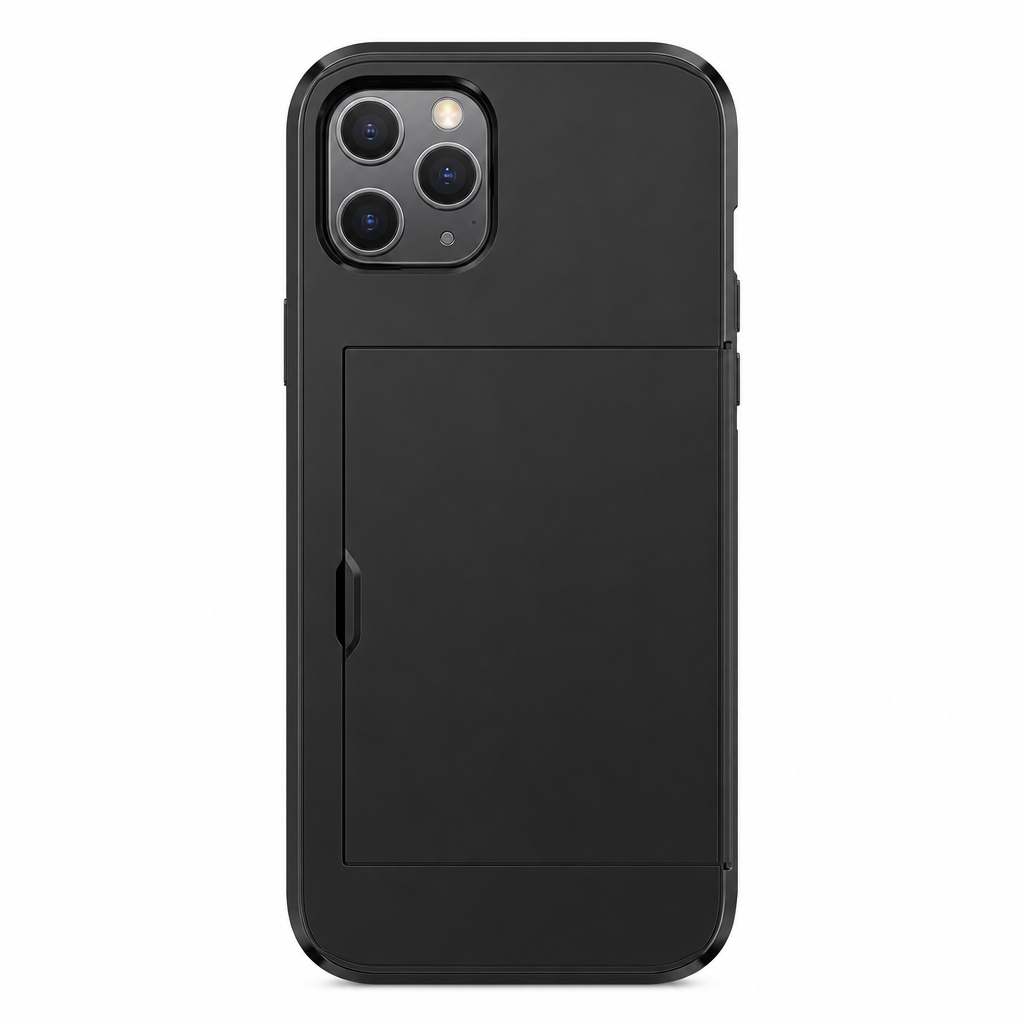 Case iPhone Resistente com Porta-Cartão