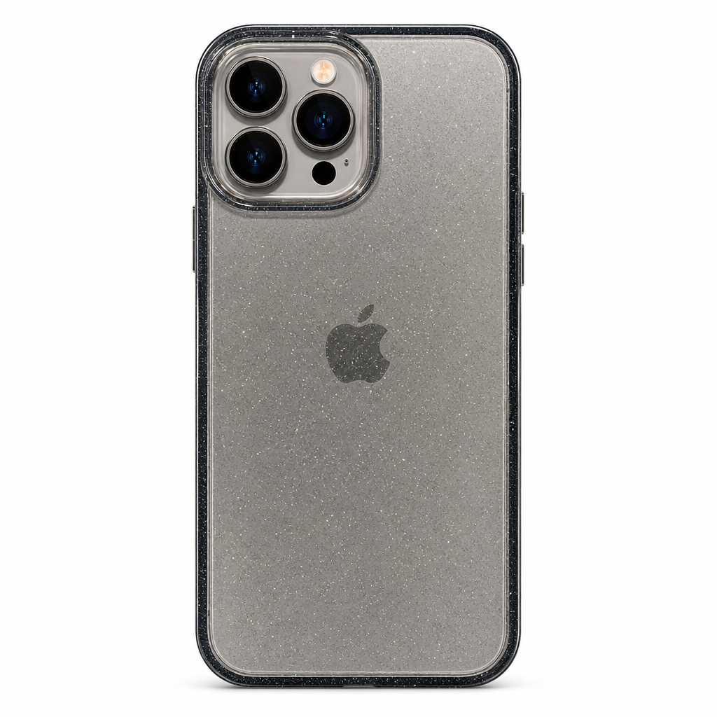 Case iPhone Transparente com Glitter