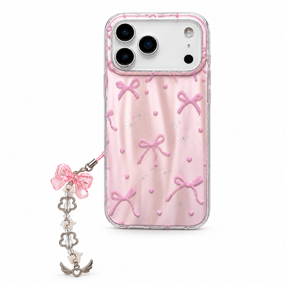 Case iPhone Laço Rosa Coquette