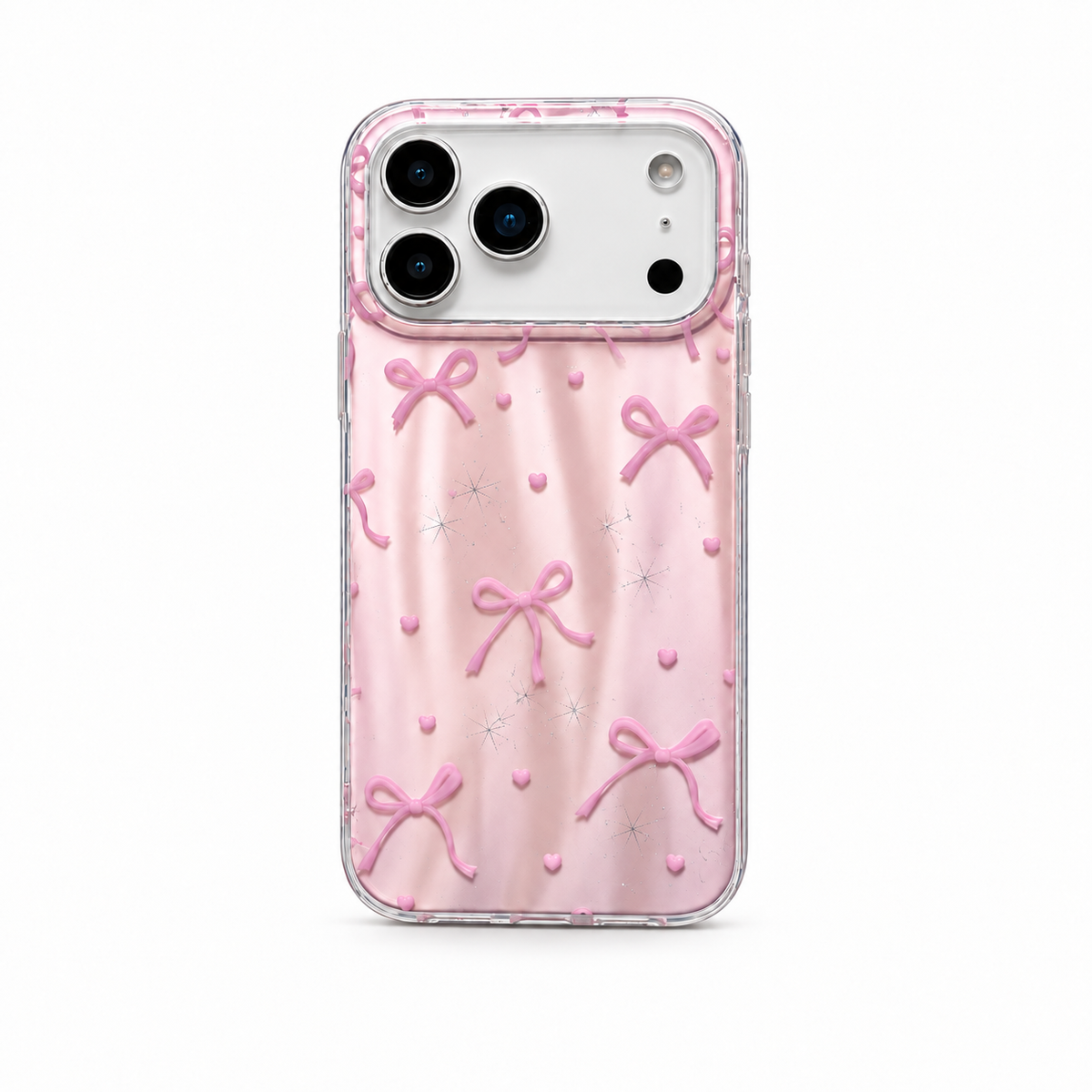 Case iPhone Laço Rosa Coquette