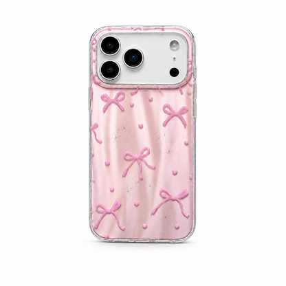 Case iPhone Laço Rosa Coquette