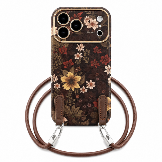 Case iPhone Jardim Vintage Com Alça