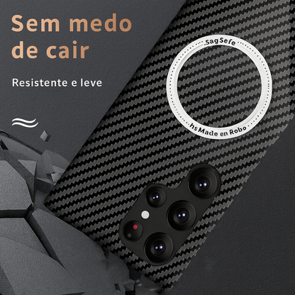 Case Samsung Fibra Carbono