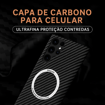 Case Samsung Fibra Carbono