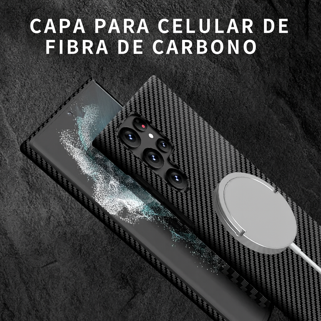 Case Samsung Fibra Carbono