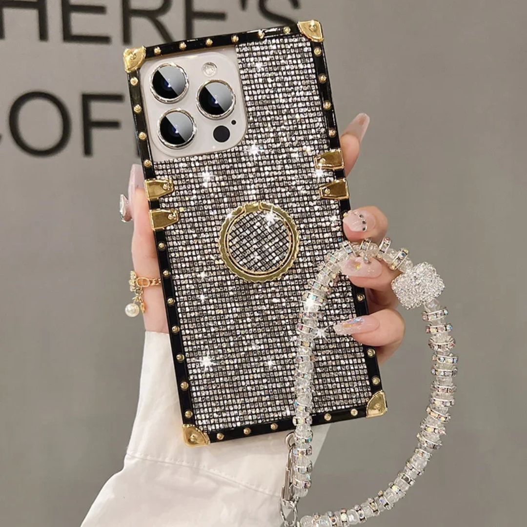 Case Iphone Crystal Pulseira