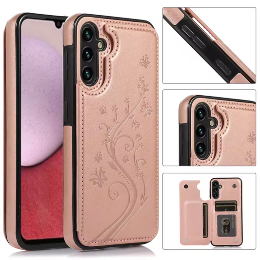 Case Samsung Carteira Luxuosa (Linha A)