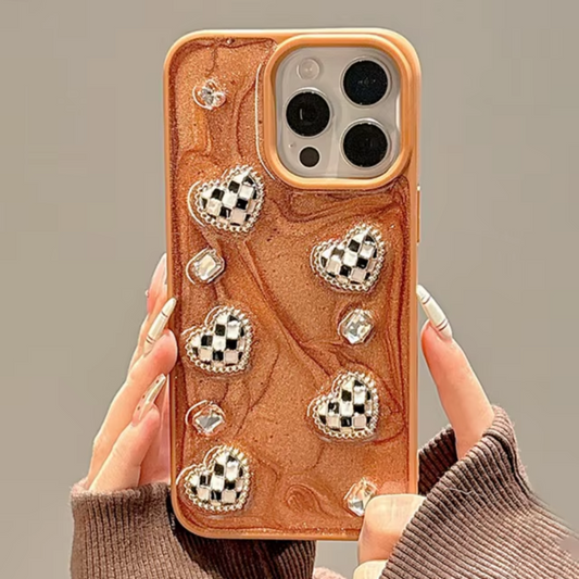 Case iPhone Amor com Strass