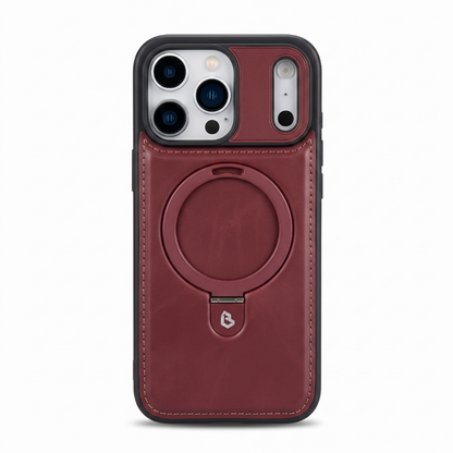 Case iPhone Couro MagSafe com Suporte