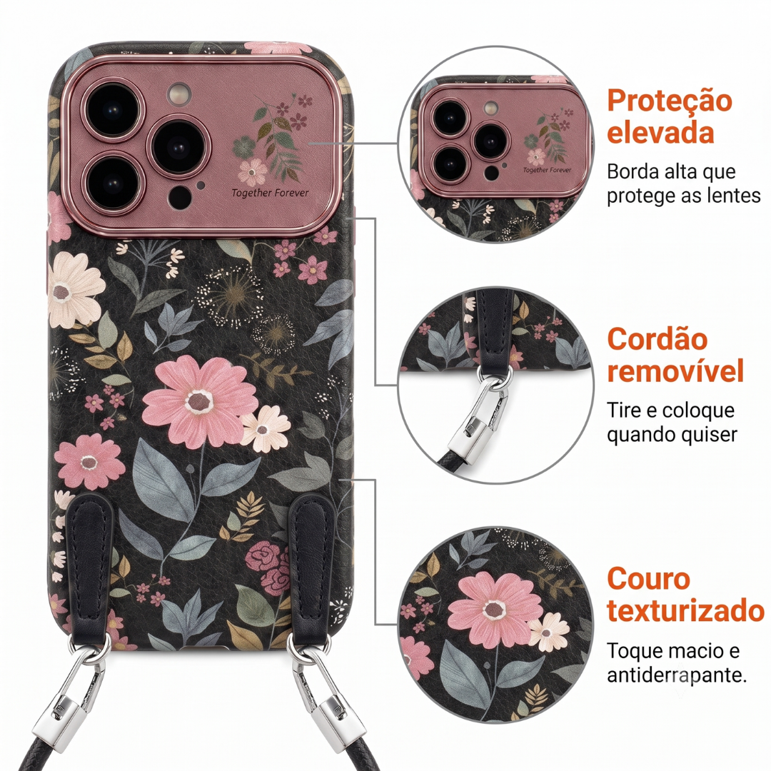 Case iPhone Jardim Noturno