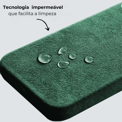 iPhone Case Alcantara - Verde Meia-Noite