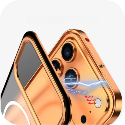 Case iPhone 17 Magnética com Armadura Metálica e Super Proteção
