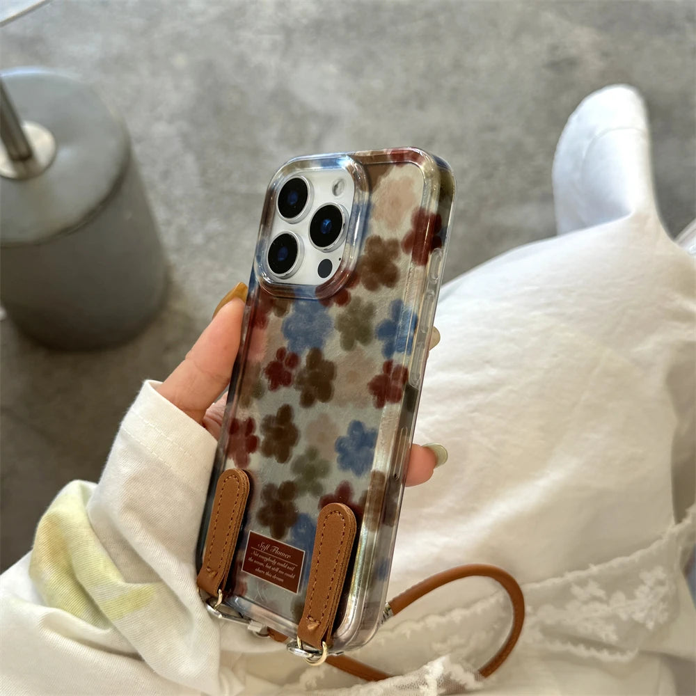 Case iPhone Jardim Herbário no corpo