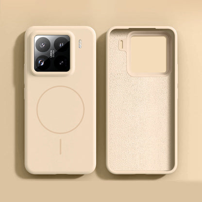Capa Xiaomi Silicone Líquido MagSafe: Proteção Premium, Carregamento Sem Fio Magnético