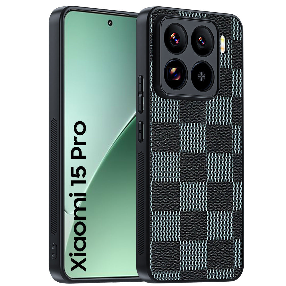Capa de Couro Luxuosa Xiaomi: Proteção Elegante, Fina e Durável Contra Impactos e Arranhões
