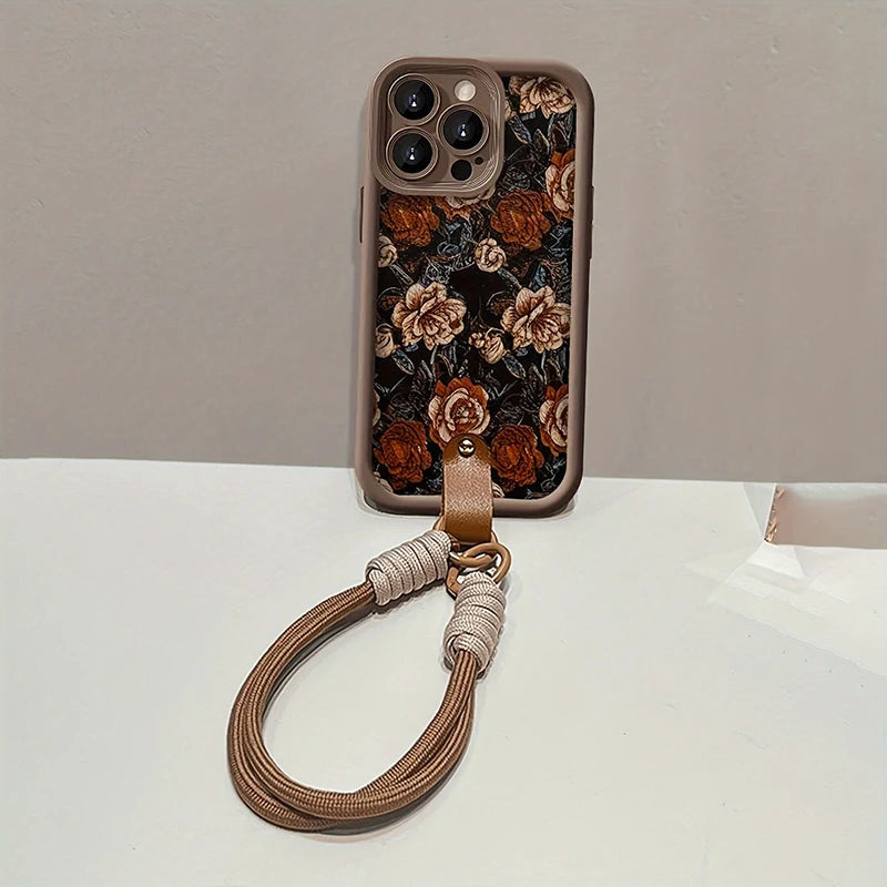 Case iPhone Jardim Barroco vista lateral