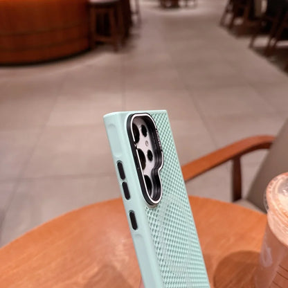 Capa Magnética Magsafe Resfriamento Colmeia Samsung Galaxy S23 S24 S25 Ultra