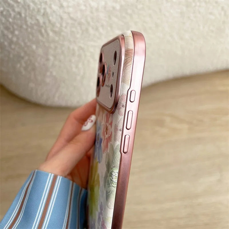 Case iPhone JardimAteliê proteção das câmeras