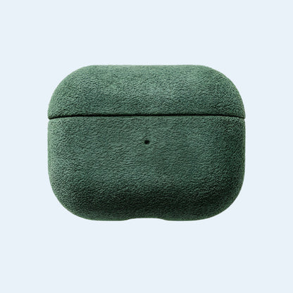 Case AirPods Alcantara - Verde Meia Noite