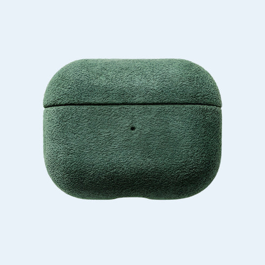 Case AirPods Alcantara - Verde Meia Noite