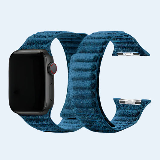 Alcantara Band Esporte - Apple Watch - Azul Oceano