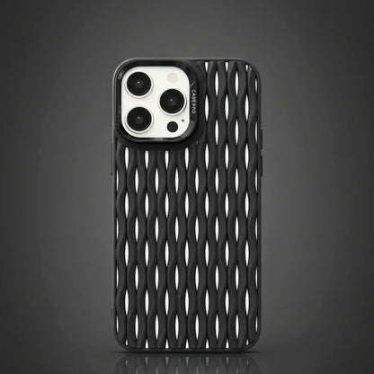 Capa AeroWave iPhone: Proteção Ondulada, Toque Sedoso, Antirriscos, Ajuste Perfeito